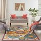 Nourison Aloha 5"3" x 7"5" Multicolor Indoor/Outdoor Area Rug, , large