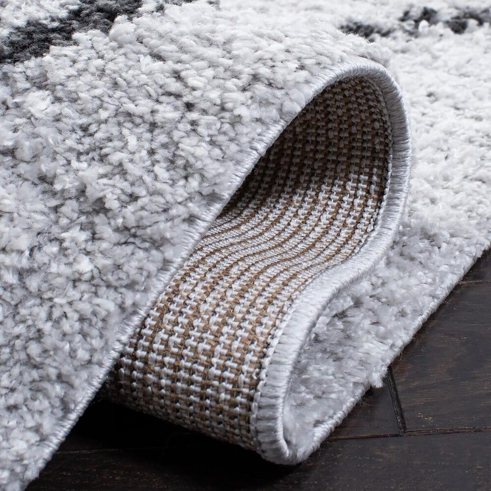 Safavieh August Shag AUG572F 9&#39; x 12&#39; Ivory and Grey Area Rug, , large