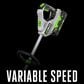 EGO 12" Front Motor Snow Shovel Kit in Gray (2.5ah, 210w Charger), , large