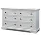 Sorelle Portico 6-Drawer Double Dresser in White, , large
