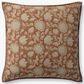 Loloi 18" Square Throw Pillow in Rust and Multicolor, , large