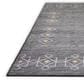 Dalyn Rug Company Sedona Southwestern 2"3" x 12" Charcoal Indoor/Outdoor Performance Runner, , large