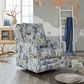 Ashley Dustinford Swivel Glider Accent Chair in Multicolor, , large