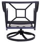 Gathercraft Charlotte Club Swivel Rocker w/ Cushion in Splendor Denim, , large