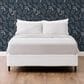 4-Piece King Solid Embroidered Sheet Set in Taupe Gray, , large