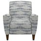 La-Z-Boy Scarlett High Leg Recliner in Bluestone Fabric and Coffee Finish, , large
