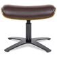 Jennifer Taylor Home Jovan Ottoman in Cacao Espresso, , large