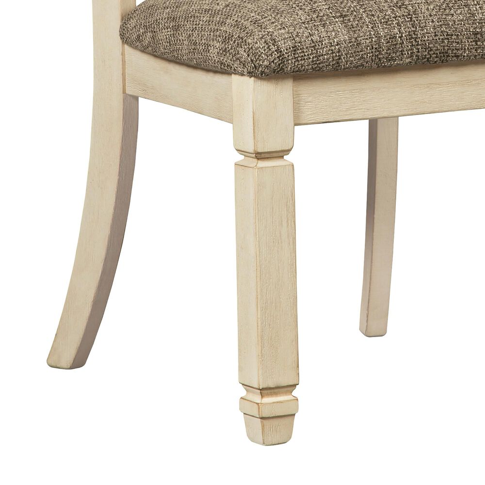 Signature Design by Ashley Bolanburg Side Chair in Antique White, , large