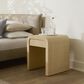 Splendor Living Grantham 1-Drawer Raffia Side Table in Natural, , large