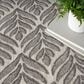 Nourison Aloha 7" x 10" Charcoal Indoor/Outdoor Area Rug, , large