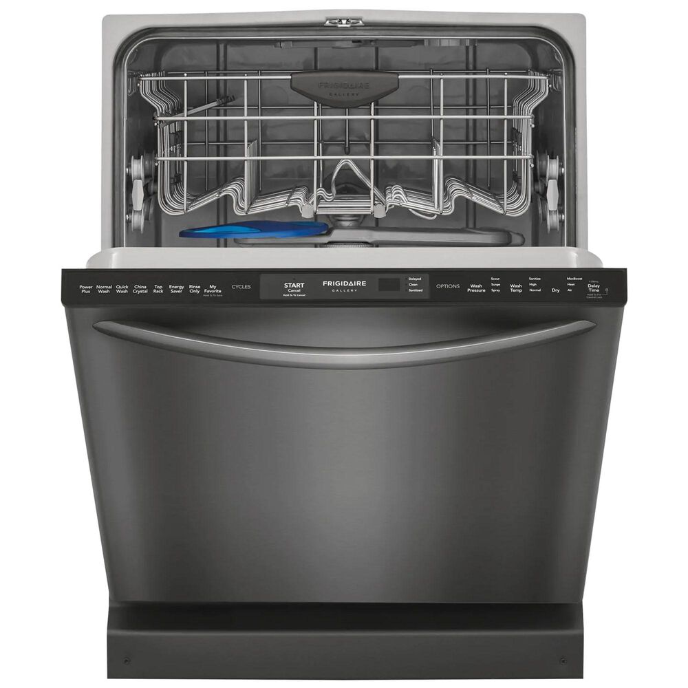 Frigidaire Gallery 24'' Built-In Dishwasher with Dual OrbitClean Wash Frigidaire Gallery Dishwasher Black Stainless Steel