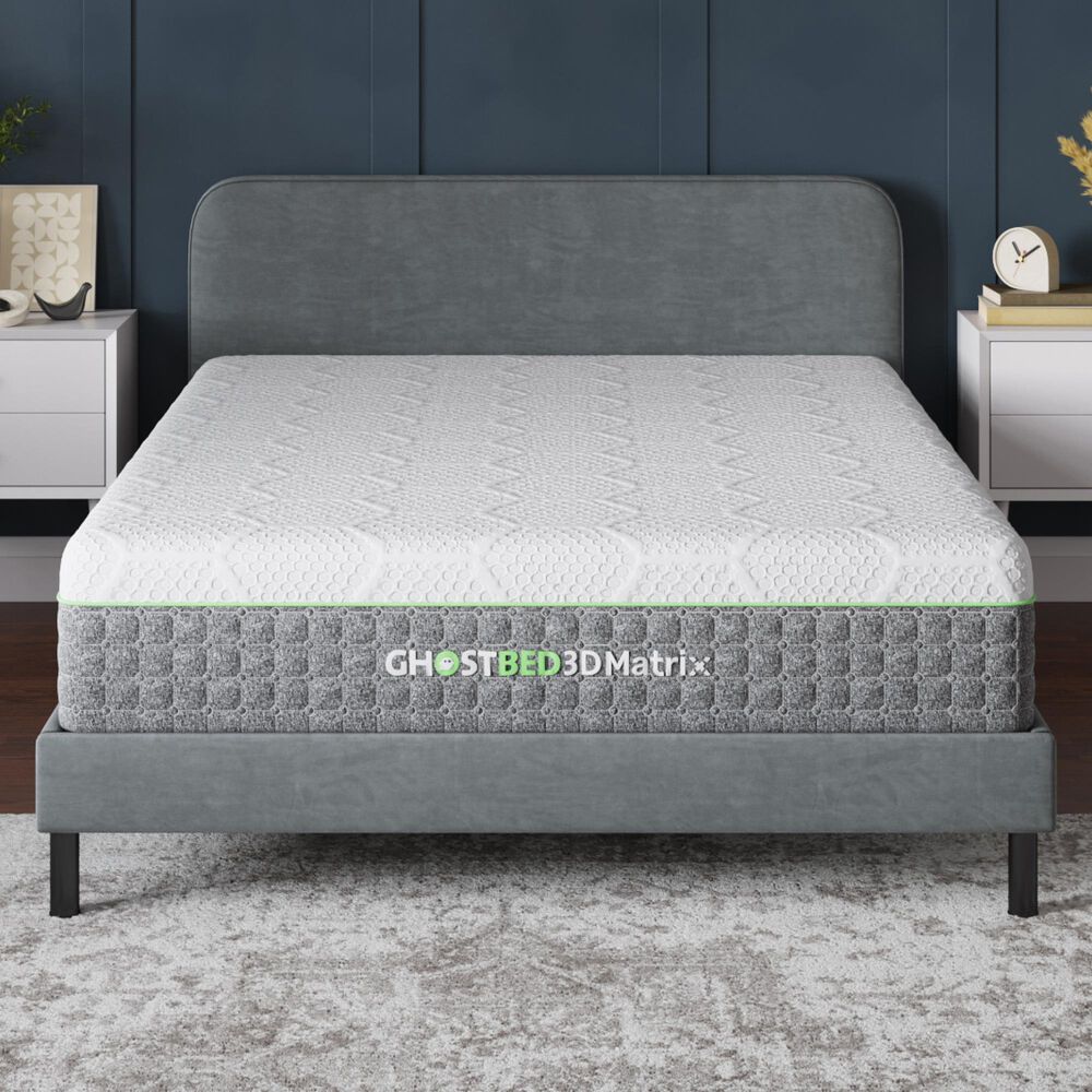 Hearth and Haven GhostBed 3D Matrix Medium Plush Hybrid Twin XL Mattress, , large