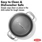 Green Pan Trident Hybrid Nonstick Stockpot with Lid in Stainless Steel, , large