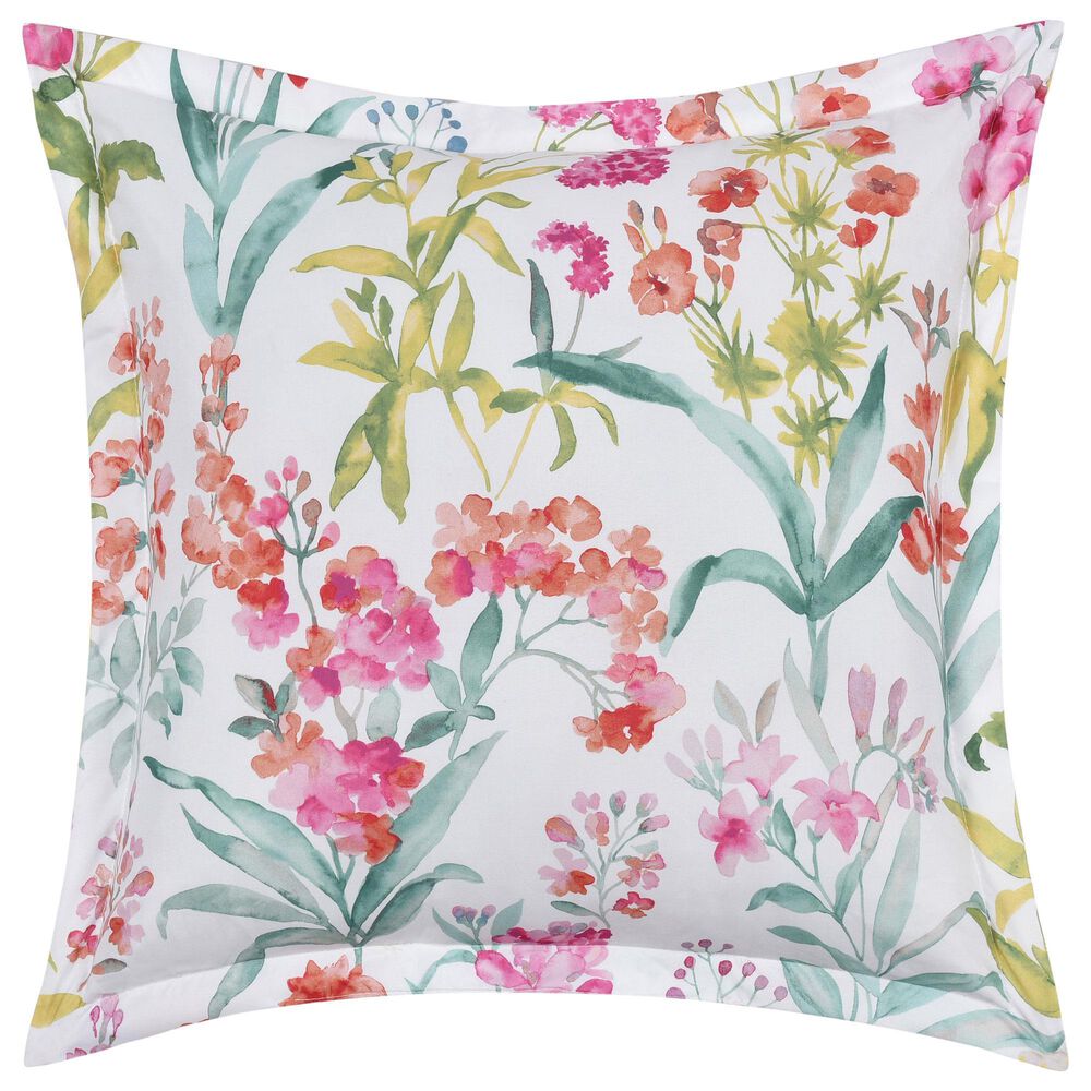 J. Queen New York Tallulah 18" Square Throw Pillow in Pink, , large