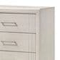 Crown Mark Charlie 4-Piece Full Panel Bedroom Set in White, , large