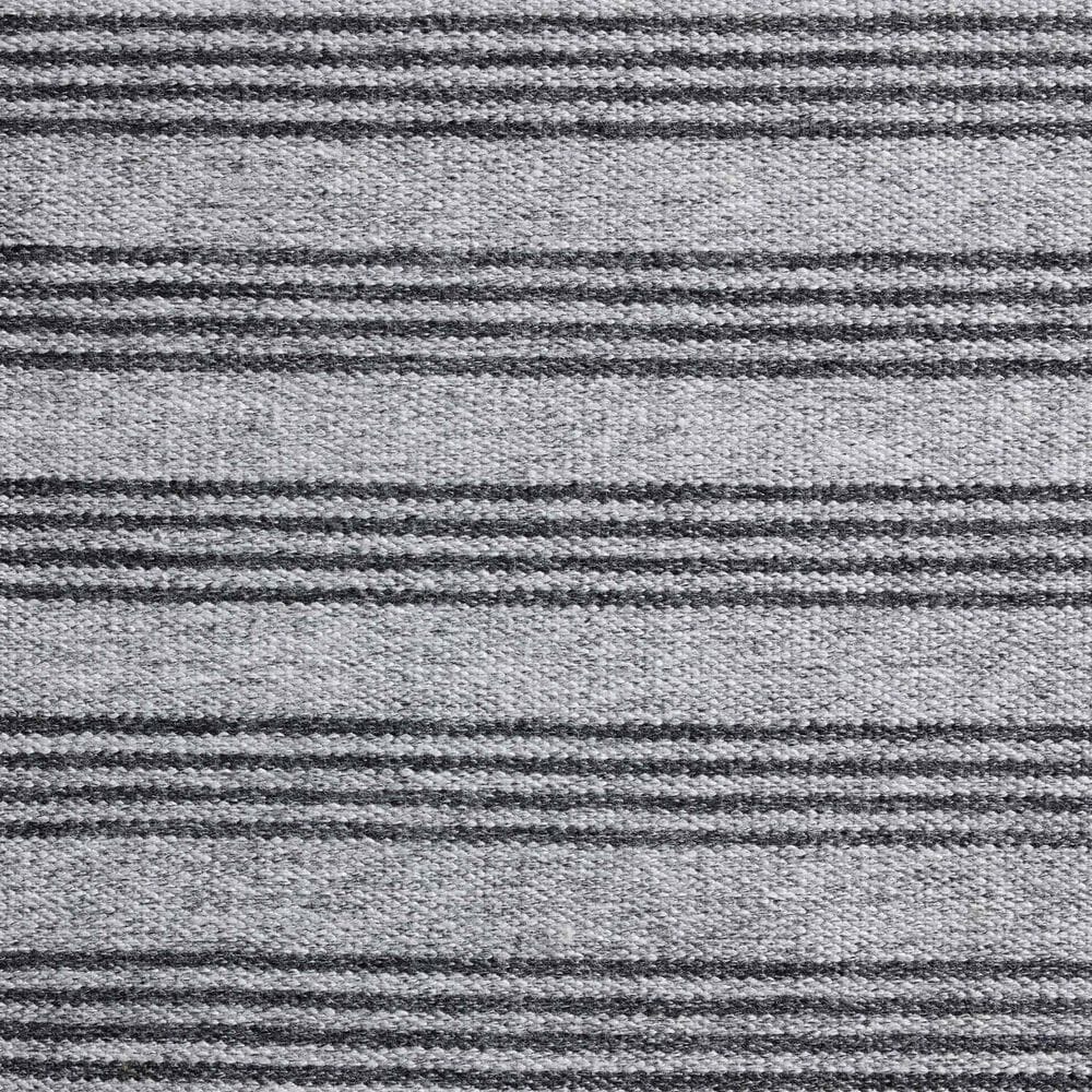 Magnolia Home Charlie Dove and Charcoal 5&#39; x 7&#39;6&quot; Indoor/Outdoor Area Rug, , large