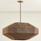 Troy Lighting Laken 36" 4-Light Chandelier in Patina Brass, , large