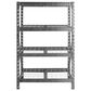 Gladiator 48" Wide Heavy Duty Rack with Four 18" Deep Shelves in Hammered Granite, , large