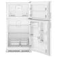 Amana 21 Cu. Ft. Top Freezer Refrigerator with Dual Crisper Drawers in White, , large