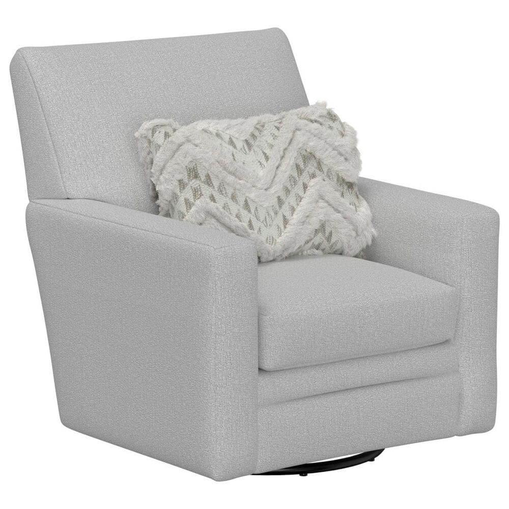 Henderson Arlington Swivel Accent Chair in Hera Porcelain, , large