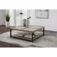 Ashley Montia Cocktail Table in Black and Light Natural, , large