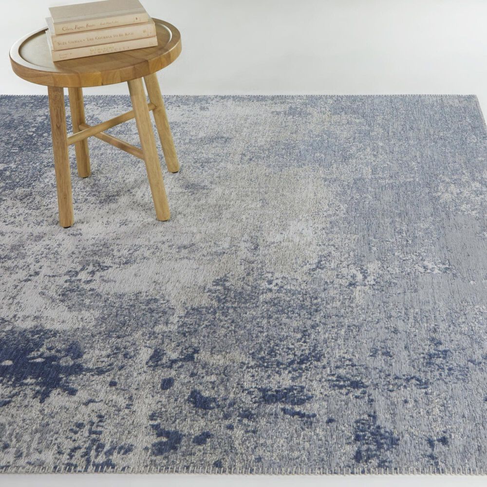 Balta Rugs Kazuro Abstract 7&#39;10&quot; x 10&#39; Blue Area Rug, , large