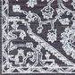 Surya Piazza 6" x 9"  White, Charcoal Area Rug, , large