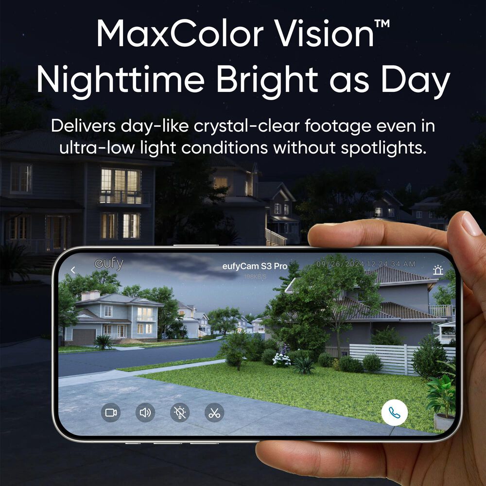 eufy S3 Pro Outdoor Wireless Add-On Camera in White, , large