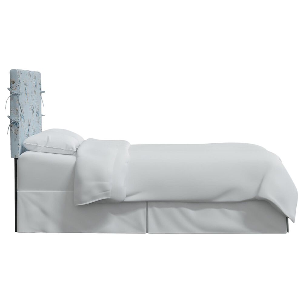 Rachel Ashwell Luella King Slipcover Headboard in Berry Bloom Blue, , large