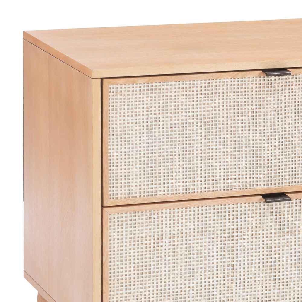 Linon Home Decor Collett 2-Drawer Nightstand in Natural, , large