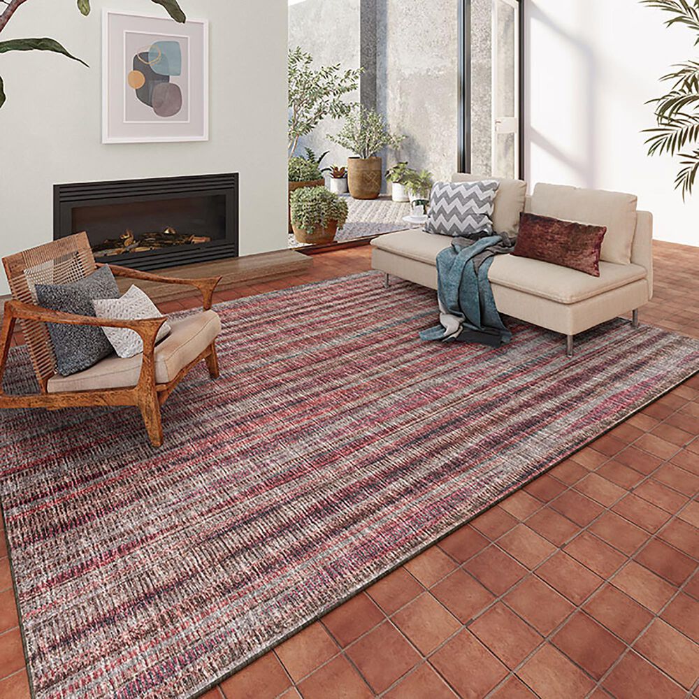Dalyn Rug Company Amador 3&#39; x 5&#39; Blush Indoor/Outdoor Area Rug, , large