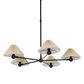 Four Hands Clyde Chandelier in Jet Black, , large