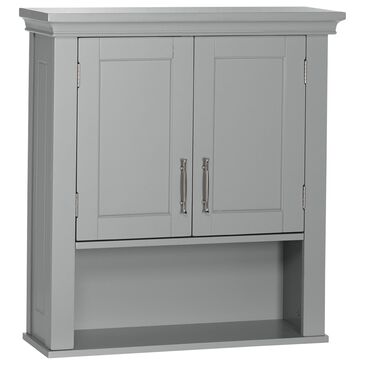 RiverRidge Home Somerset 2-Door Wall Cabinet in Gray, , large