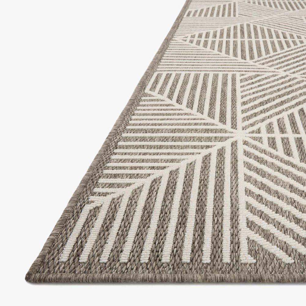 Loloi II Rainier RAI-03 7&#39;10&quot; x 10&#39;10&quot; Natural and Ivory Indoor/Outdoor Area Performance Rug, , large