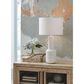 Ashley Perringhill Metal Table Lamp in Distressed White, , large