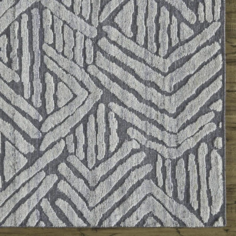 Feizy Norah 6060L 7&#39;9&quot; x 9&#39;9&quot; Light Blue and Dark Gray Area Rug, , large