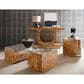 Hooker Furniture MelangeBurlesque Coffee Table in Gold and Clear, , large