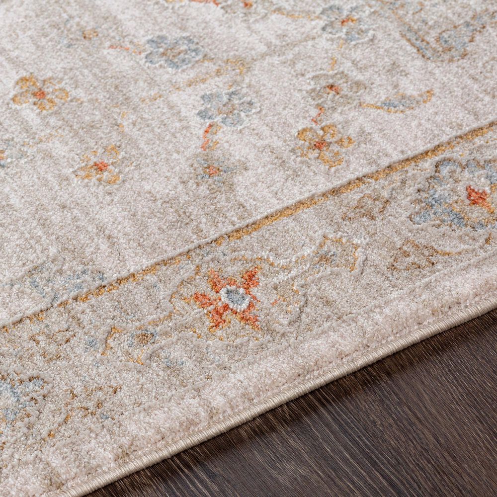 Surya Avant Garde 2&#39; x 3&#39; Orange, Blue and Beige Area Rug, , large