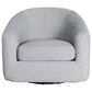 Kuka (Hk) Trade Co Lmt Motion Clemente Accent Swivel Chair in Lila Slate, , large
