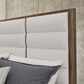 Viceray Collections King Upholstered Bed in Aged Grey, , large