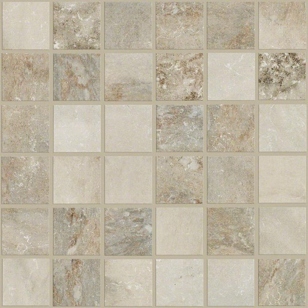 Shaw Senate Breccia 13"x13" Mosaic Tile , , large
