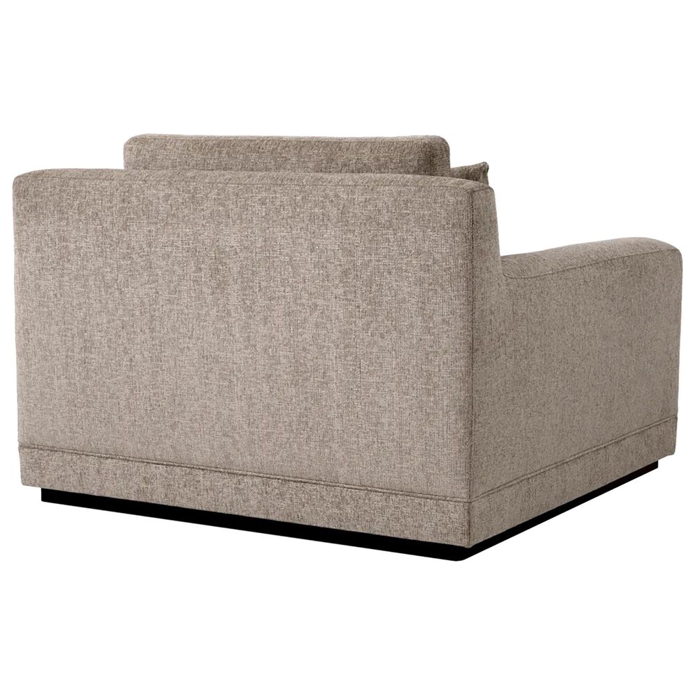 Eichholtz Manhattan Arm Chair in Hunt Chenille Taupe, , large