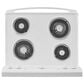 Amana 30" Freestanding Electric Range with Easy-Clean Glass Door in White, , large