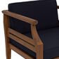 Linon Home Decor Arlen Patio Arm Chair in Navy, , large