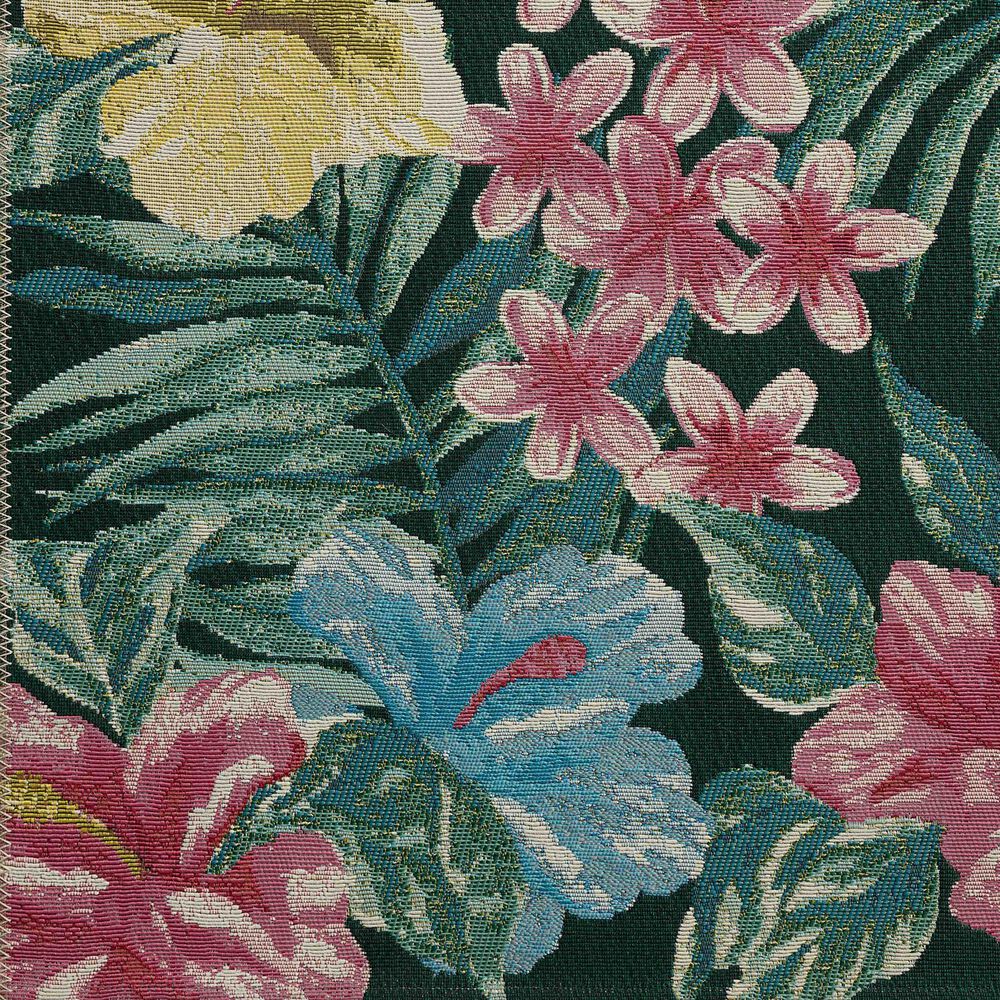 Loloi Botanical Midnight and Multicolor 2&#39;5&quot; x 11&#39;2&quot; Indoor/Outdoor Runner, , large