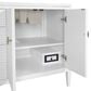 James Martin Vanities Myrrin 72" Vanity in Bright White with Single Hole 3 cm White Zeus Quartz Top & Backsplash, , large