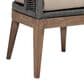 Hearth and Haven Orbit Outdoor Patio Dining Chair in Taupe, , large