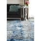 Nourison Prismatic PRS10 5"7" x 7"5" Blue and Grey Area Rug, , large