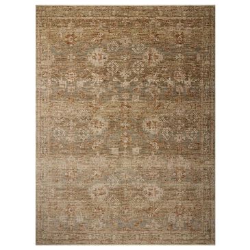Magnolia Home Junie 7"10" Round Spice and Multicolor Area Rug, , large