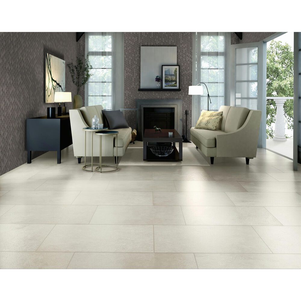 Dal-Tile Artefino Jewel Antiqued Brass 2.5" Framed Hexagon on 12" x 14" Porcelain Mosaic Sheet, , large